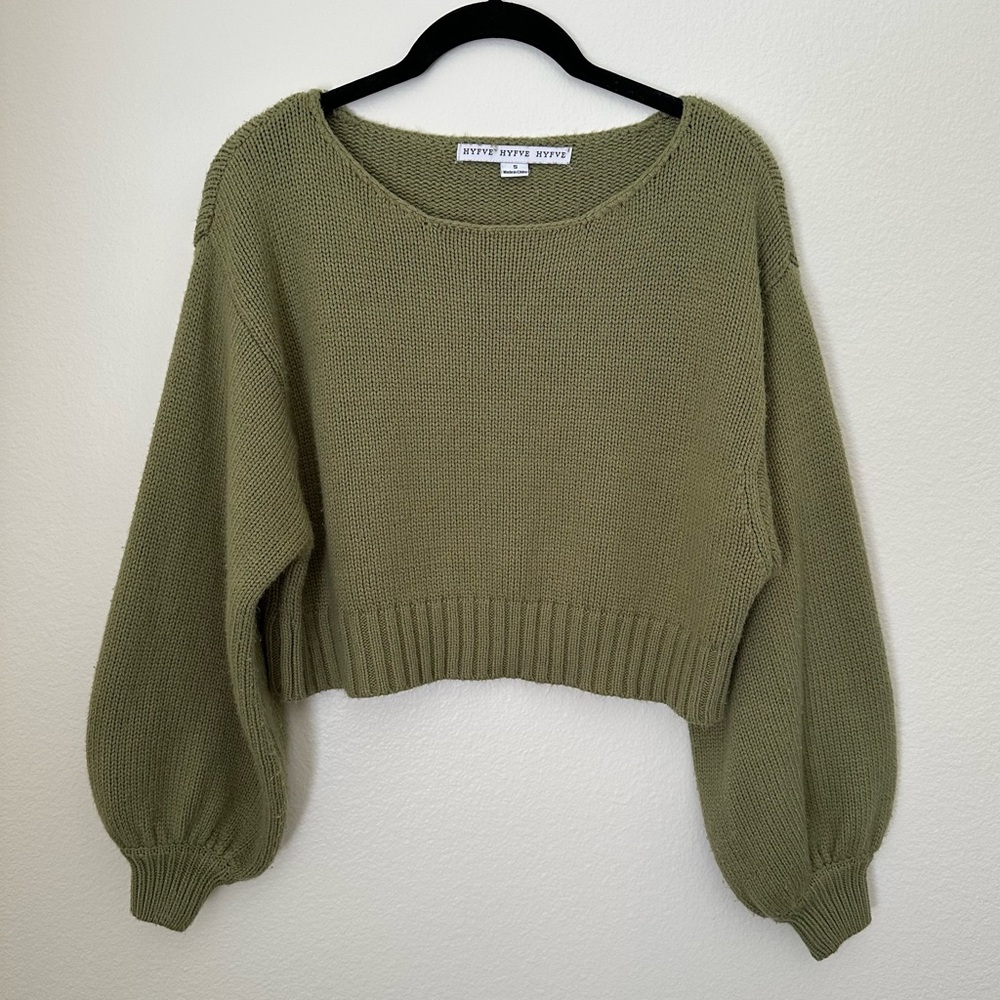 Green Knit Sweater